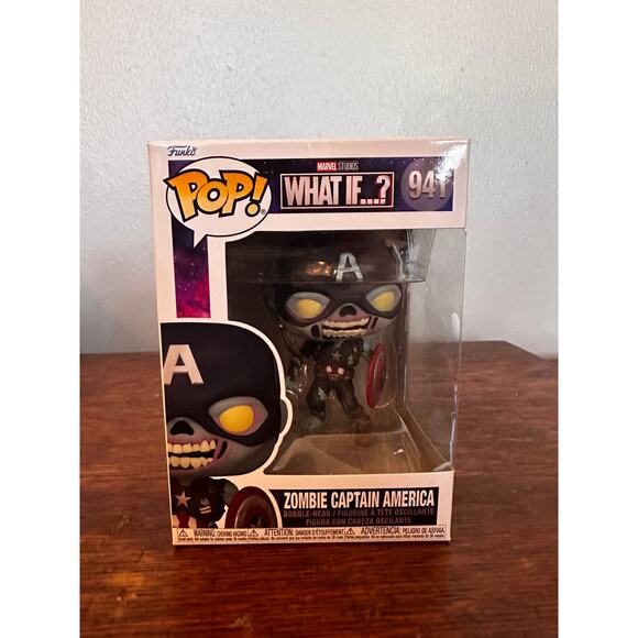 Funko 941 Marvel What IF...? Zombie Captain America - Picture 2 of 7